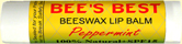 BEE'S BEST ORIGINAL PEPPERMINT LIP BALM!
