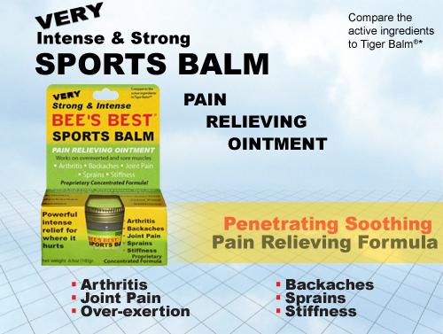 BEE'S BEST as NATURAL as POSSIBLE!