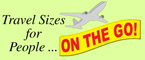 Travel Sized for People ON-THE-GO!
